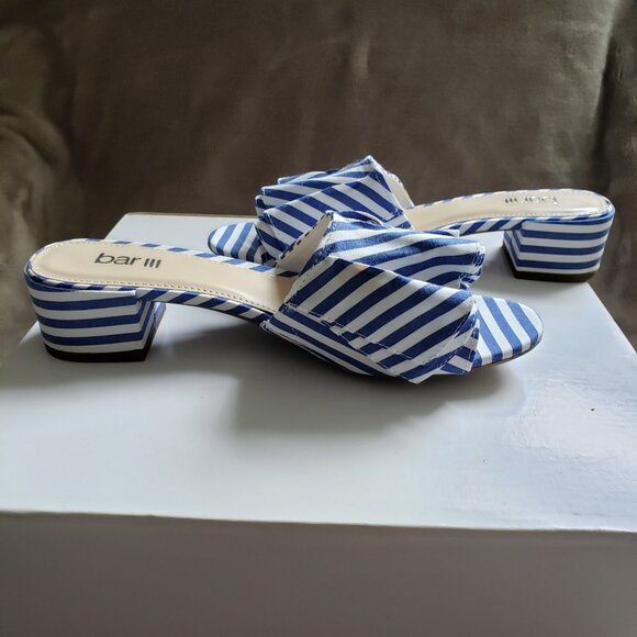 (New) Bar III Janie Slide-On Sandals (Women's 7.5M) - Picture 4 of 8